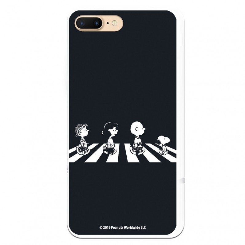 Oficiální pouzdro Peanuts Beatles Characters na iPhone 7 Plus – Snoopy