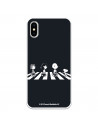 Oficiální pouzdro Peanuts Beatles Characters na iPhone X – Snoopy