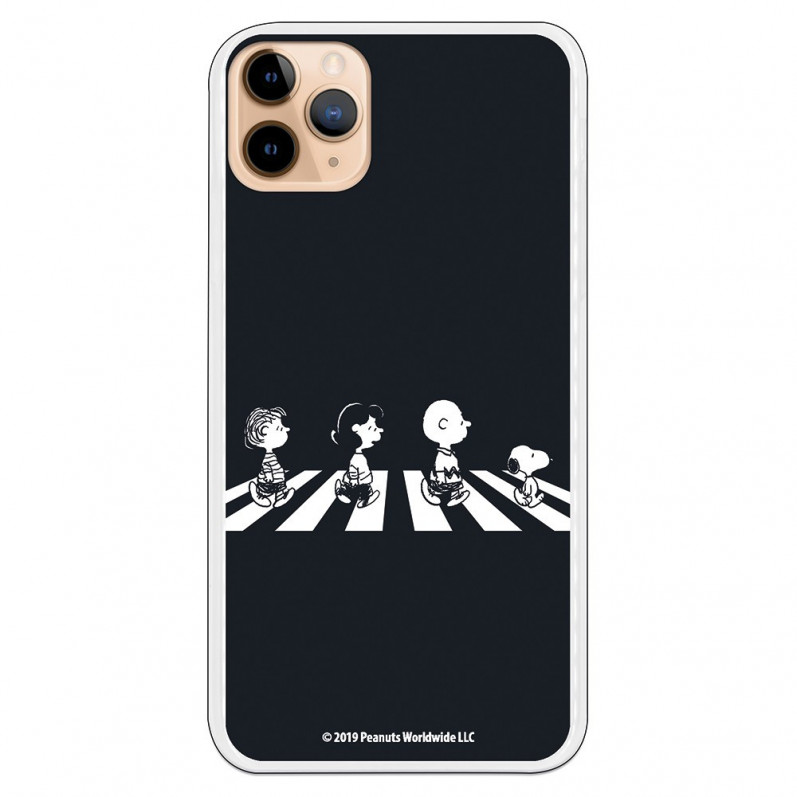 Oficiální pouzdro s postavičkami Beatles na iPhone 11 Pro Max – Snoopy