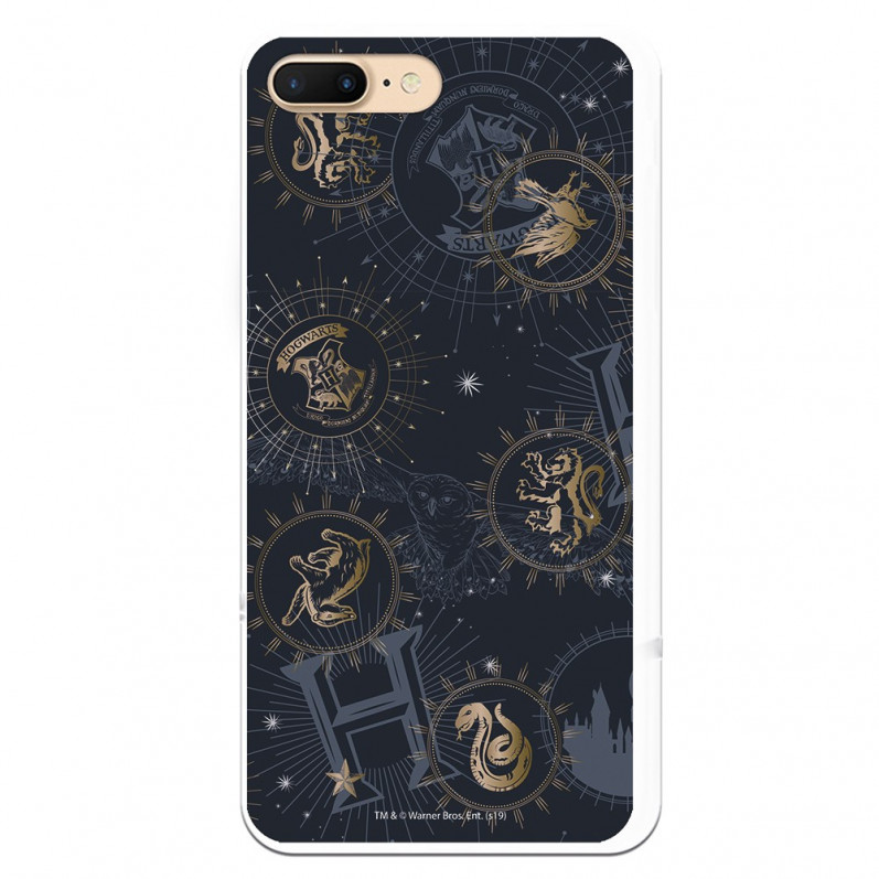 Oficiální pouzdro Harry Potter Insignia Constellations na iPhone 7 Plus – Harry Potter