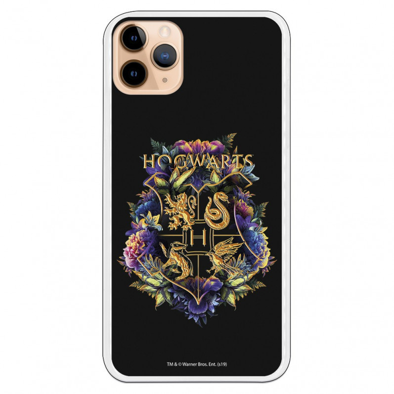 Oficiální obal Harry Potter Hogwarts Floral iPhone 11 Pro Max – Harry Potter