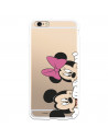 Oficiální pouzdro Disney Mickey a Minnie Peeking iPhone 6 Plus – Disney Classics