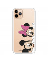 Oficiální pouzdro Disney Mickey a Minnie Peeking iPhone 11 Pro Max Case – Disney Classics