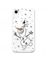 Oficiální průhledné pouzdro Disney Olaf na iPhone XR – Frozen