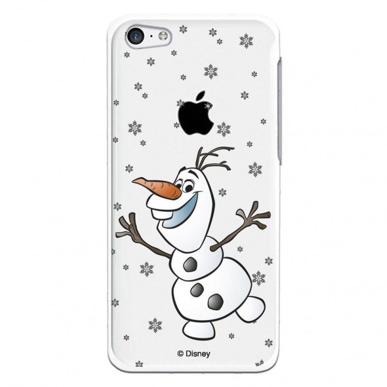 Oficiální průhledné pouzdro Disney Olaf na iPhone 5C – Frozen