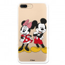 Oficiální pouzdro Disney Mickey a Minnie Posing iPhone 7 Plus – Disney Classics