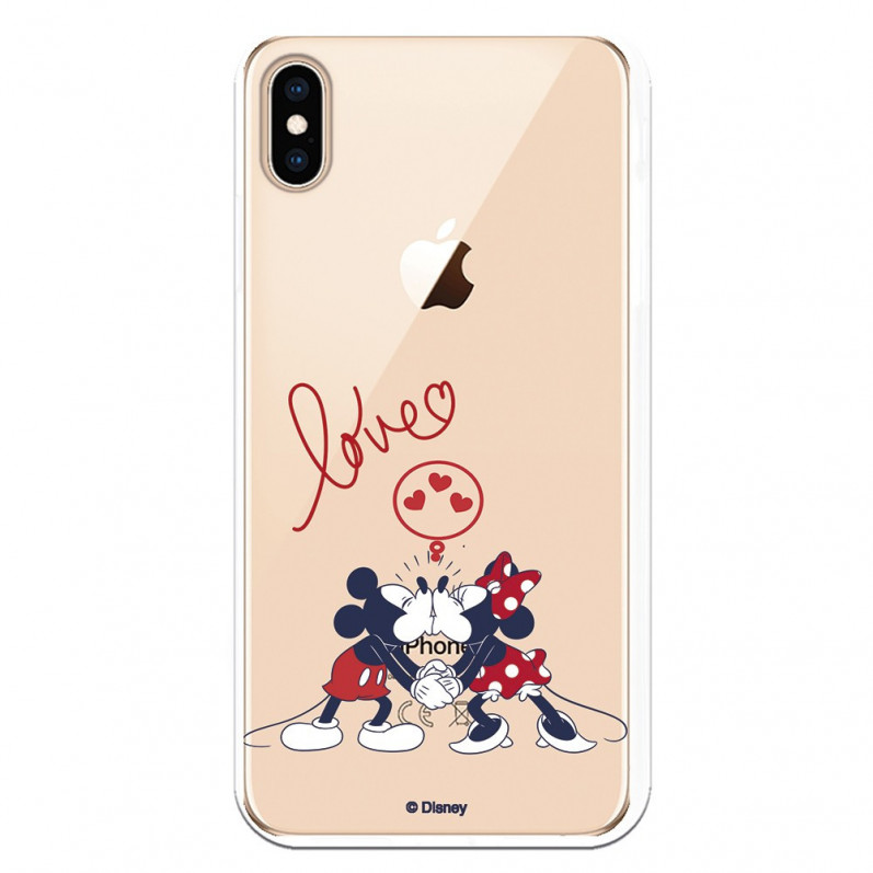 Oficiální pouzdro Disney Mickey a Minnie Love iPhone XS Max – Disney Classics