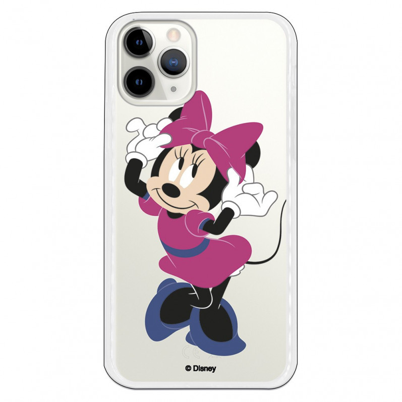 Oficiální pouzdro Disney Minnie Pink na iPhone 11 Pro – Disney Classics