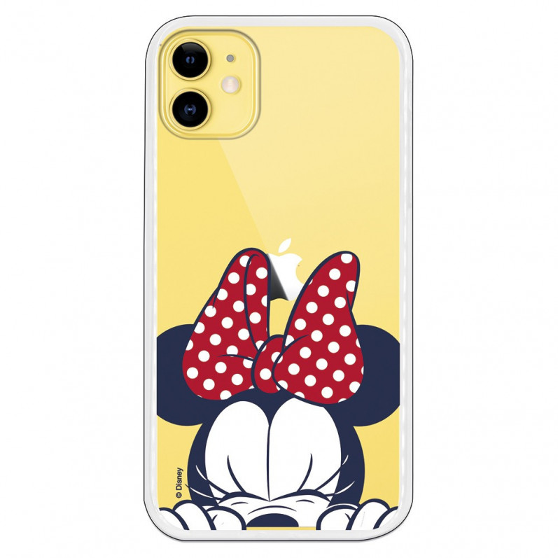 Oficiální pouzdro Disney Minnie Face na iPhone 11 – Disney Classics