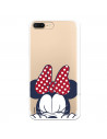 Oficiální pouzdro Disney Minnie Face na iPhone 7 Plus – Disney Classics