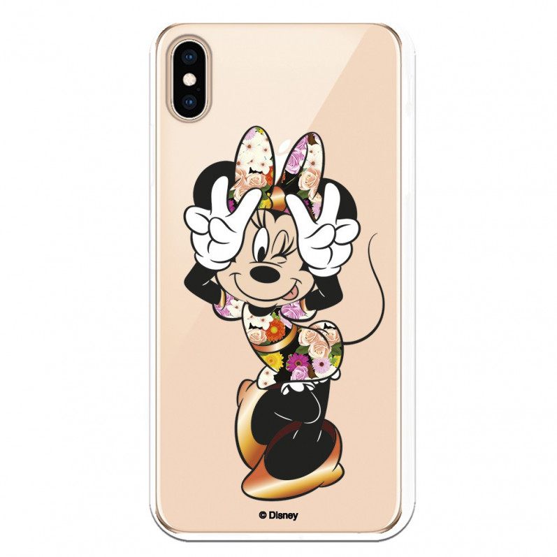 Oficiální pouzdro Disney Minnie Posing na iPhone XS Max – Disney Classics