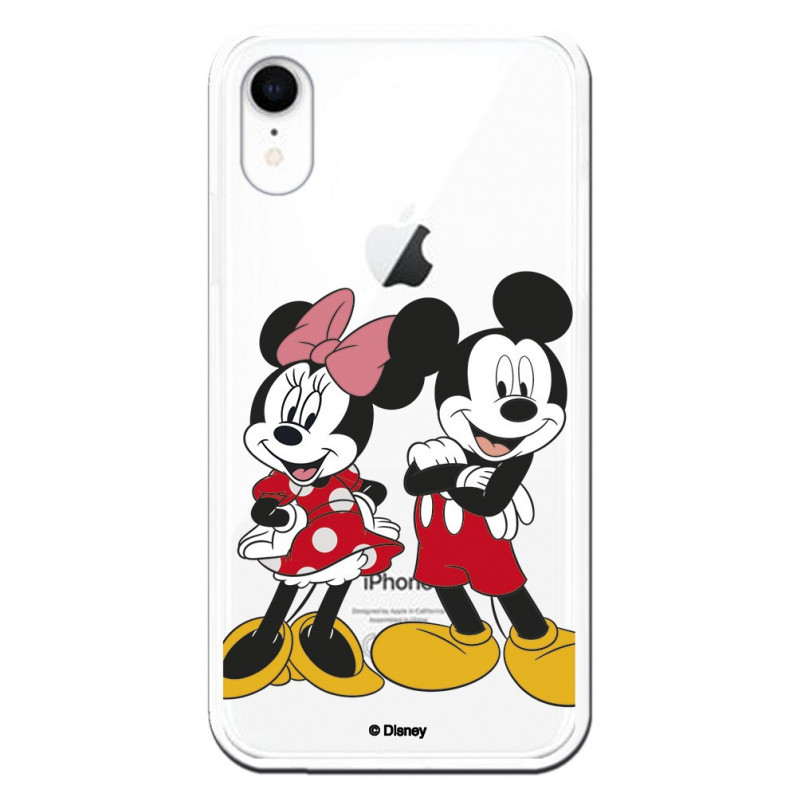 Oficiální pouzdro Disney Mickey a Minnie Posing iPhone XR – Disney Classics