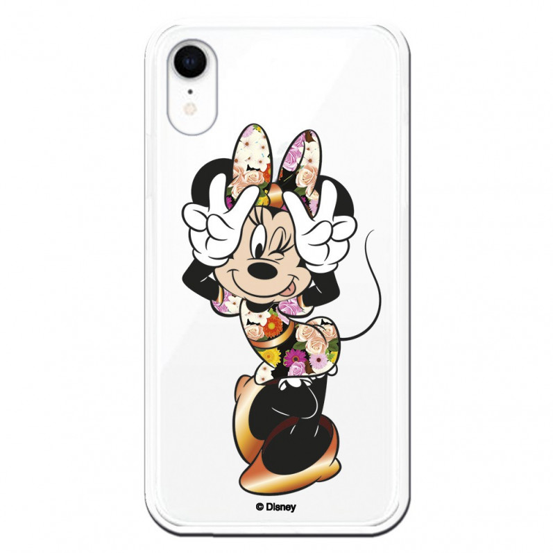 Oficiální pouzdro Disney Minnie Posing na iPhone XR – Disney Classics