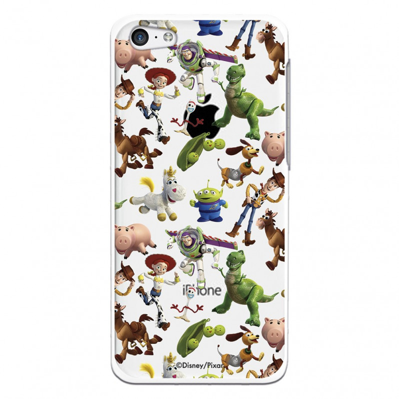 Oficiální pouzdro Disney Toy Story Transparent Silhouettes Case – Toy Story pro iPhone SE 2016