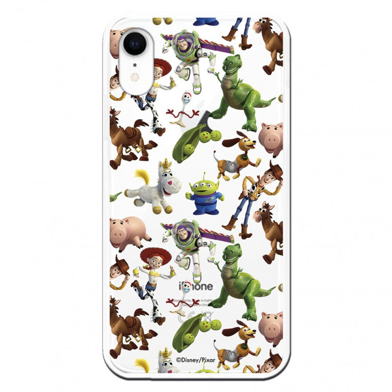 Oficiální pouzdro Disney Toy Story Transparent Silhouettes Case - Toy Story pro iPhone XR