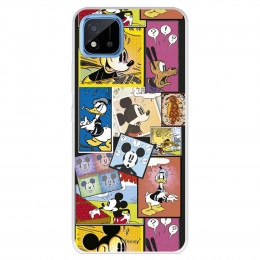 Funda para Realme 8i Oficial de Disney Mickey Comic - Clásicos Disney