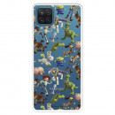 Funda para Samsung Galaxy M22 Oficial de Disney Muñecos Toy Story Siluetas - Toy Story