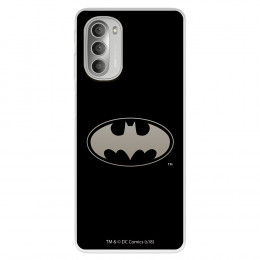 Funda para Motorola Moto G51 5G Oficial de DC Comics Batman Logo Transparente - DC Comics