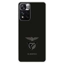 Funda para Xiaomi Redmi Note 11 del Escudo Fondo Negro  - Licencia Oficial Benfica