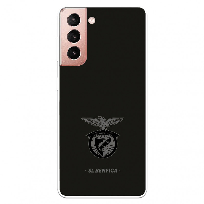 Funda para Samsung Galaxy S21 del Escudo Fondo Negro  - Licencia Oficial Benfica