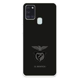 Funda para Samsung Galaxy A21s del Escudo Fondo Negro  - Licencia Oficial Benfica