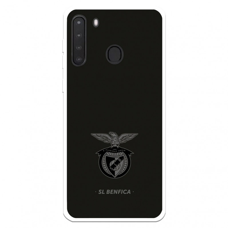 Funda para Samsung Galaxy A21 del Escudo Fondo Negro  - Licencia Oficial Benfica