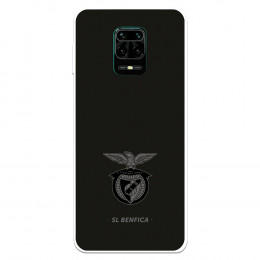 Funda para Xiaomi Redmi Note 9S del Escudo Fondo Negro  - Licencia Oficial Benfica