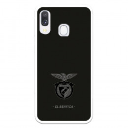 Funda para Samsung Galaxy A40 del Escudo Fondo Negro  - Licencia Oficial Benfica