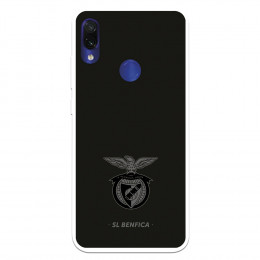 Funda para Xiaomi Redmi Note 7 del Escudo Fondo Negro  - Licencia Oficial Benfica