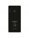 Funda para Huawei P30 Lite del Escudo Fondo Negro  - Licencia Oficial Benfica