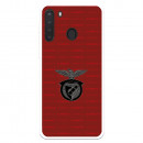 Funda para Samsung Galaxy A21 del Escudo Fondo Granate  - Licencia Oficial Benfica