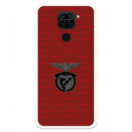 Funda para Xiaomi Redmi Note 9 del Escudo Fondo Granate  - Licencia Oficial Benfica