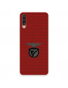 Funda para Samsung Galaxy A70 del Escudo Fondo Granate  - Licencia Oficial Benfica