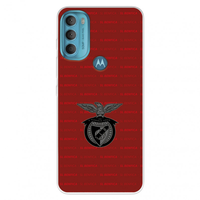 Funda para Motorola Moto G41 del Escudo Fondo Granate  - Licencia Oficial Benfica