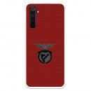 Funda para Realme 6 Pro del Escudo Fondo Granate  - Licencia Oficial Benfica