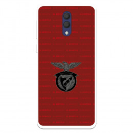 Funda para Alcatel 1X 2019 del Escudo Fondo Granate  - Licencia Oficial Benfica