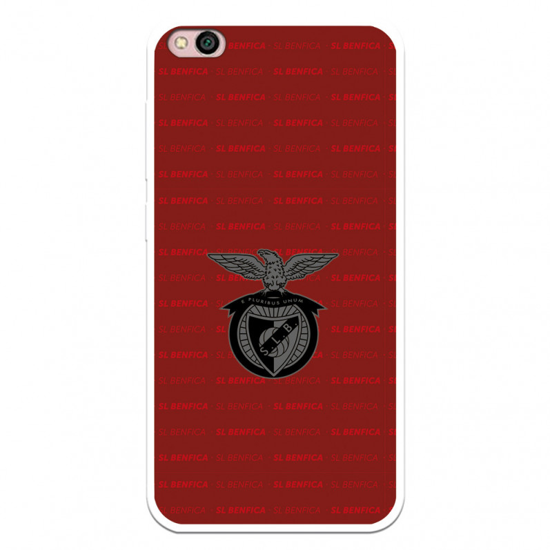 Funda para Xiaomi Redmi 5A del Escudo Fondo Granate  - Licencia Oficial Benfica