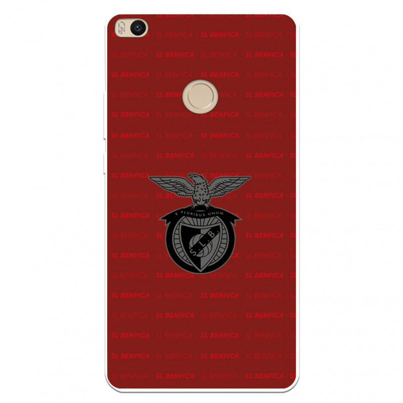 Funda para Xiaomi Mi Max 2 del Escudo Fondo Granate  - Licencia Oficial Benfica