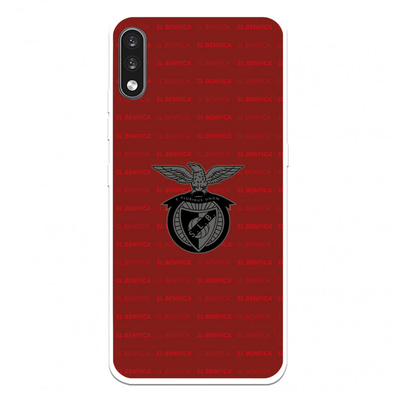 Funda para LG K22 del Escudo Fondo Granate  - Licencia Oficial Benfica