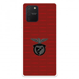 Funda para Samsung Galaxy A91 del Escudo Fondo Granate  - Licencia Oficial Benfica