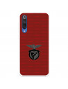 Funda para Xiaomi Mi 9 SE del Escudo Fondo Granate  - Licencia Oficial Benfica