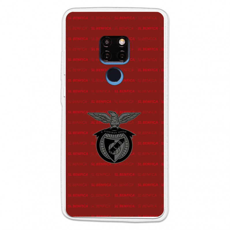 Funda para Huawei Mate 20 del Escudo Fondo Granate  - Licencia Oficial Benfica