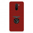 Funda para Xiaomi Pocophone F1 del Escudo Fondo Granate  - Licencia Oficial Benfica