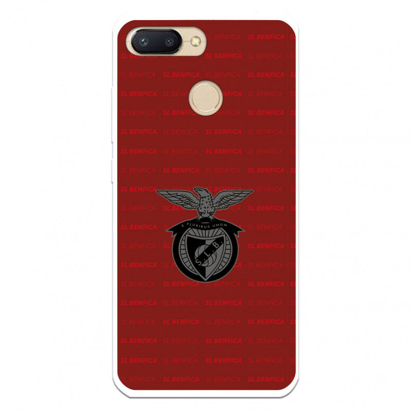 Funda para Xiaomi Redmi 6 del Escudo Fondo Granate  - Licencia Oficial Benfica