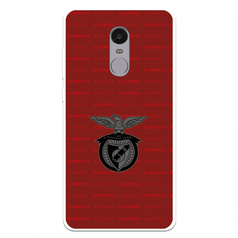 Funda para Xiaomi Redmi Note 4 del Escudo Fondo Granate  - Licencia Oficial Benfica