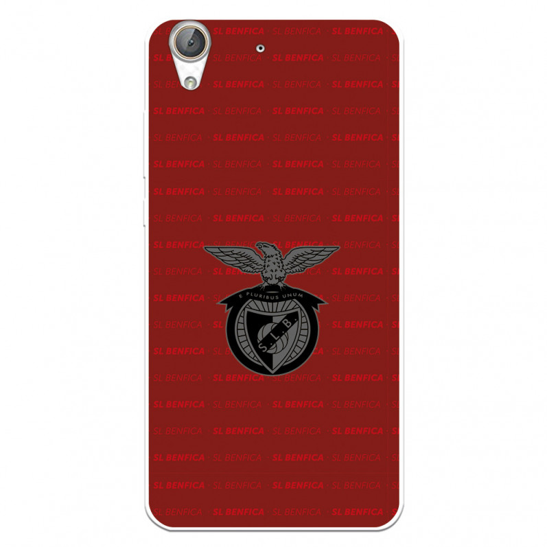 Funda para Huawei Y6 II del Escudo Fondo Granate  - Licencia Oficial Benfica