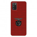 Funda para Samsung Galaxy A03s del Escudo Fondo Granate  - Licencia Oficial Benfica