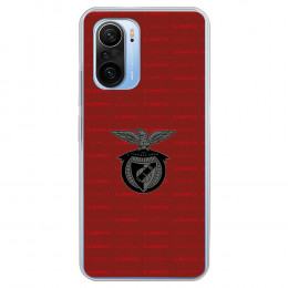 Funda para Xiaomi Poco F3 del Escudo Fondo Granate  - Licencia Oficial Benfica