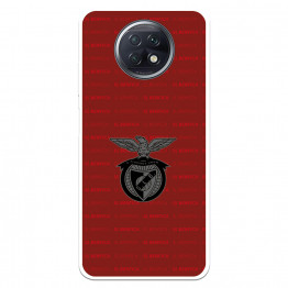 Funda para Xiaomi Redmi Note 9T del Escudo Fondo Granate  - Licencia Oficial Benfica