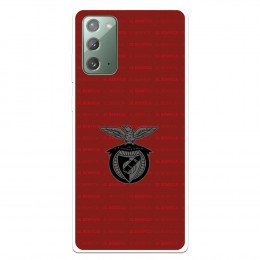 Funda para Samsung Galaxy Note20 del Escudo Fondo Granate  - Licencia Oficial Benfica